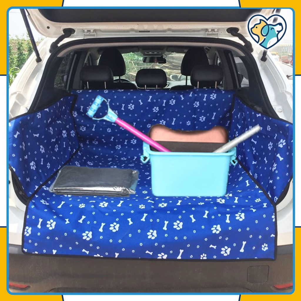 Anjing peliharaan Dog bagasi mobil Alas Matras Kotak belakang Kursi  Tempat Anjing Pet Booster Seat Dog Car Waterproof Mobil Nyaman Berkualitas SUV