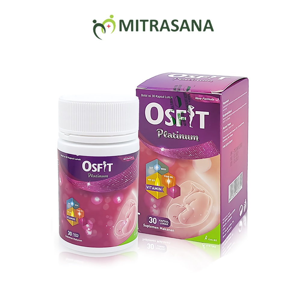 Osfit Platinum 30 Kapsul - Suplemen Ibu Hamil &amp; Menyusui