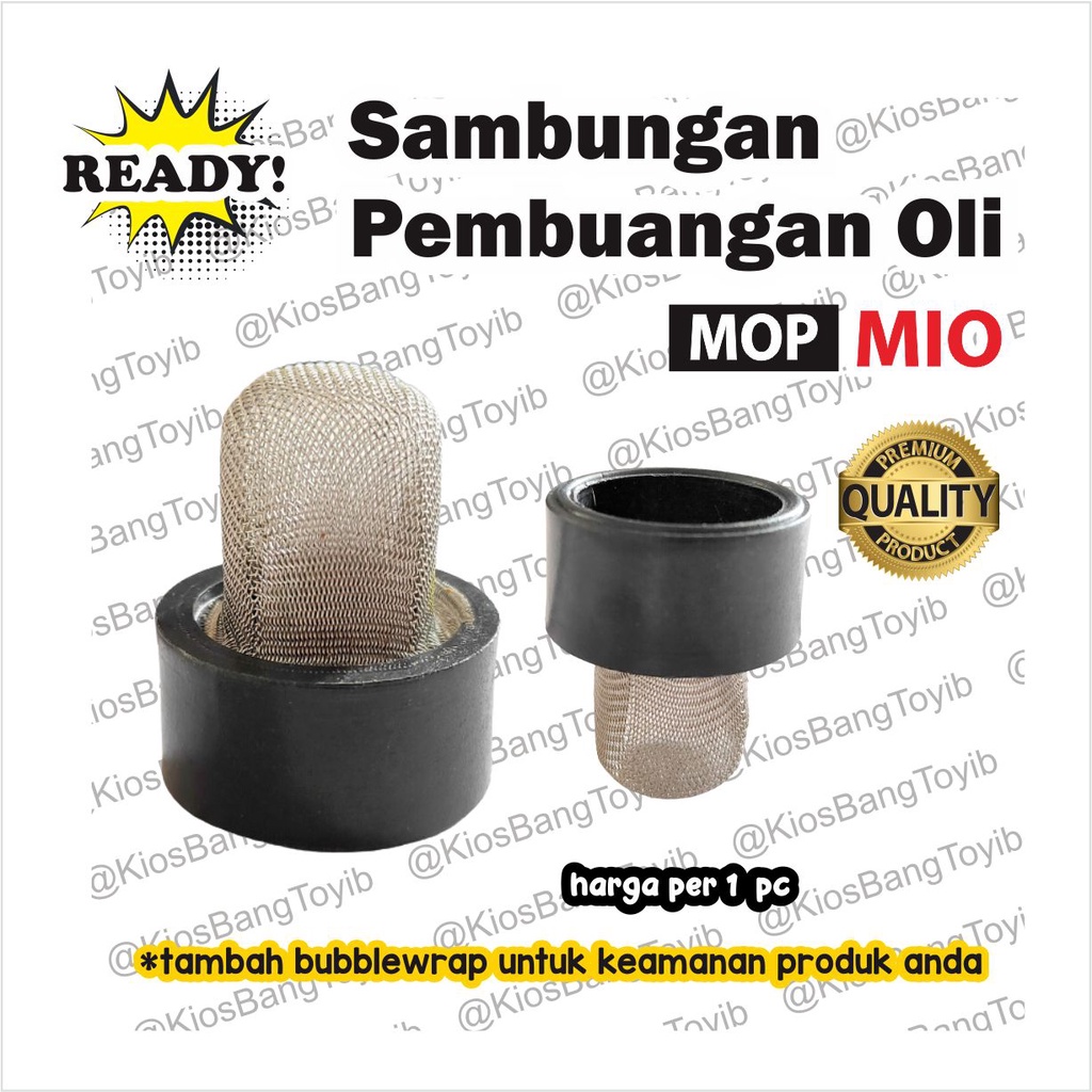 Filter Saringan Oli Mesin Bawah Mio J, Soul GT, M3,  Fino, Nouvo (MOP)