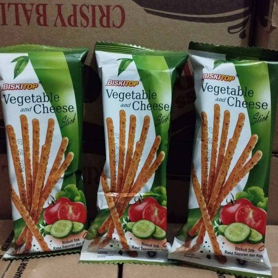 

biskitop vegetable stick cheese