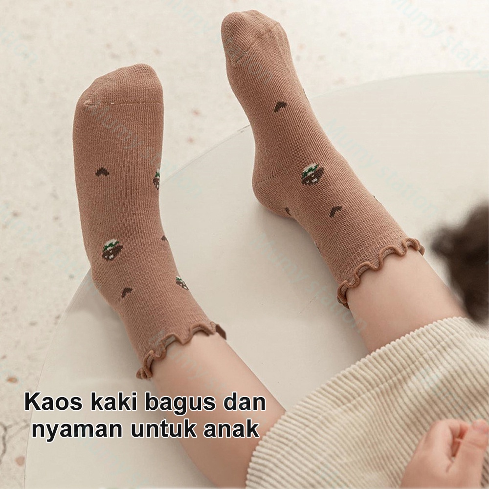 Mumystation kaos kaki anak bayi perempuan baby socks kaus kaki anak