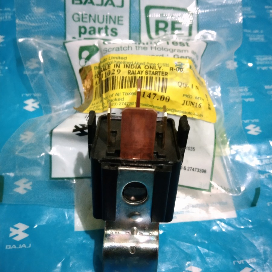 BENDIK RELAY STARTER BAJAJ PULSAR 180 UG3 / 200 ORIGINAL