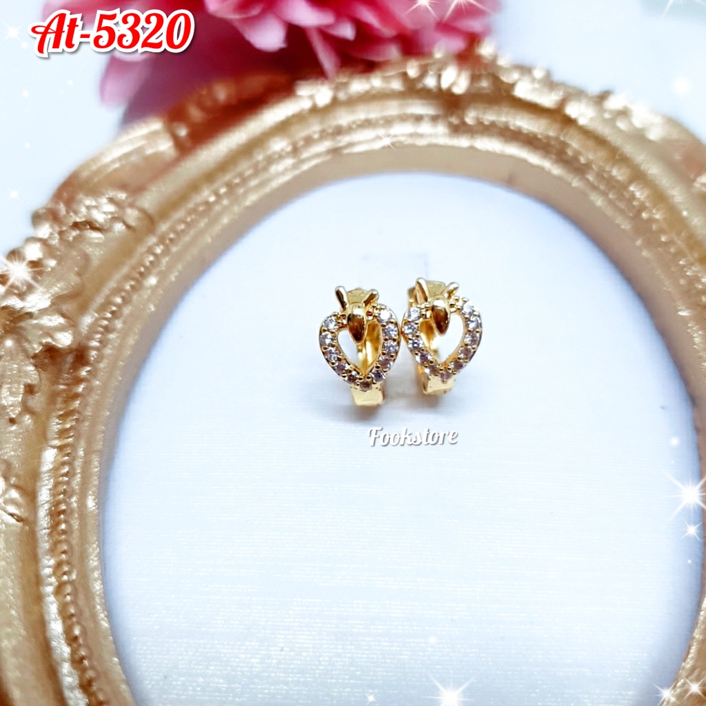 ANTING CLIP ANAK-ANAK /ABG AKSESORIS WANITA ANTI ALERGI