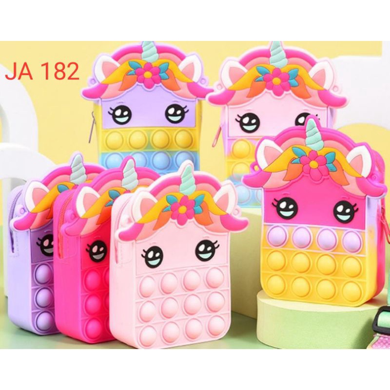 Tas pop it unicorn