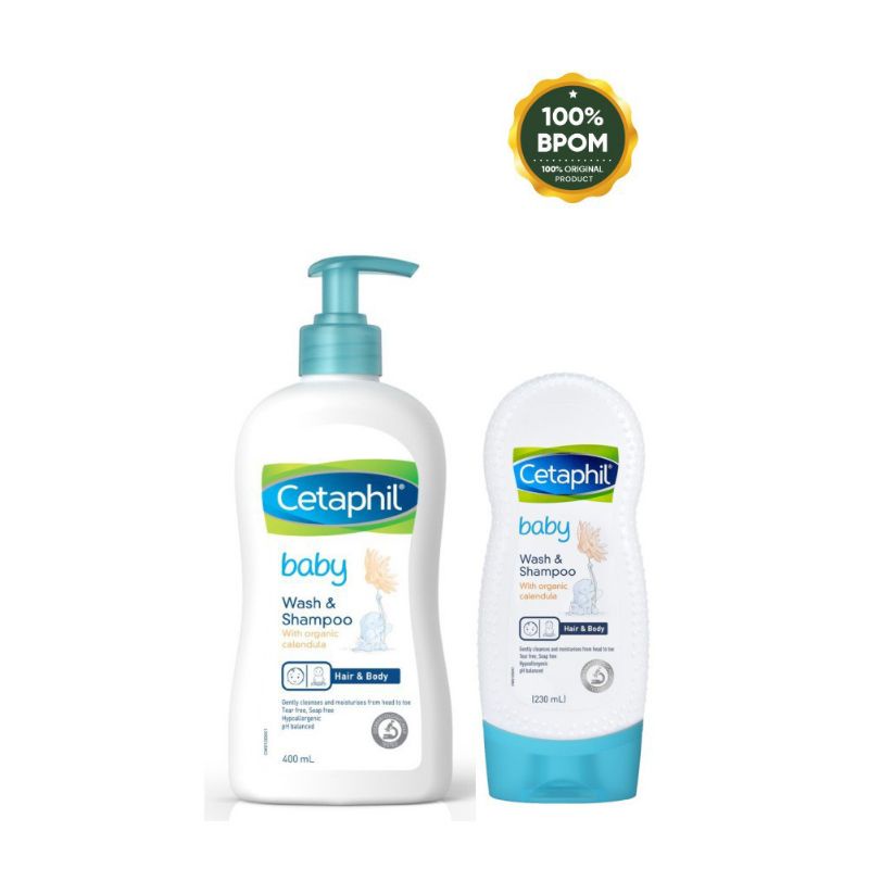 CETAPHIL WASH &amp; SHAMPO WITH ORGANIC CALENDULA