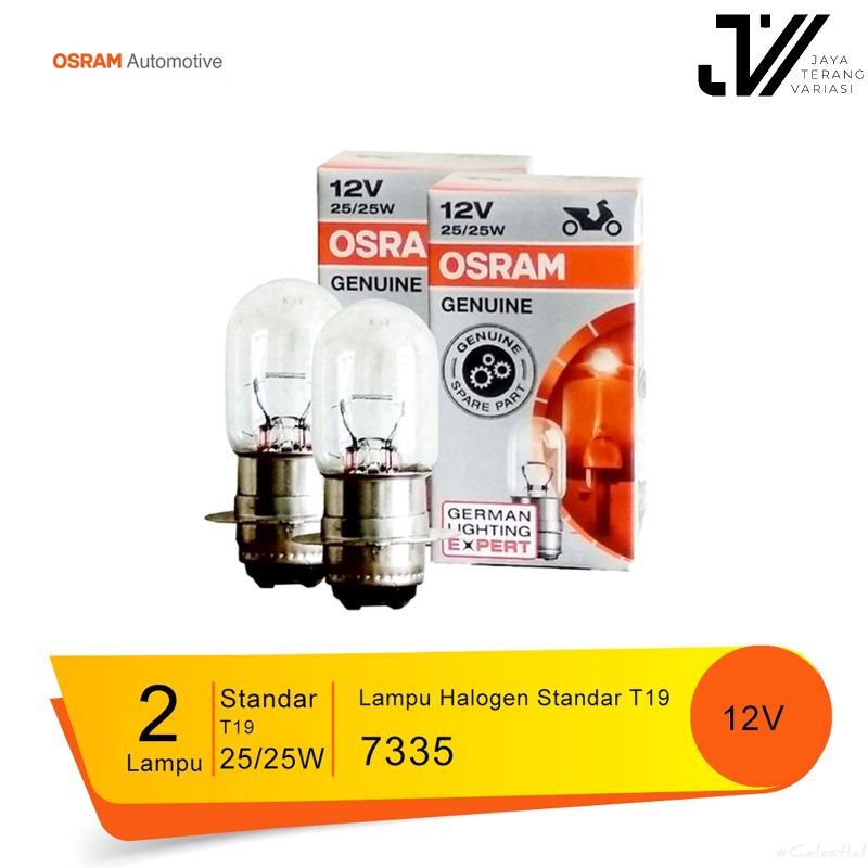 Lampu Depan Bohlam Motor OSRAM K1 Non Halogen 32watt 12volt Original