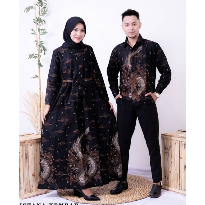 KEMEJA BATIK COUPLE BATIK SARIMBIT SUAMI ISTRI PRIA LENGAN PENDEK SIZE M L XL XXL BATIK/PEKALONGAN/TERBARU/BATIKWIN21