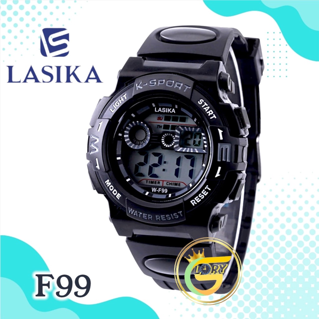 Jam Tangan Anak Lasika digital cowok cewek F99 Fashion