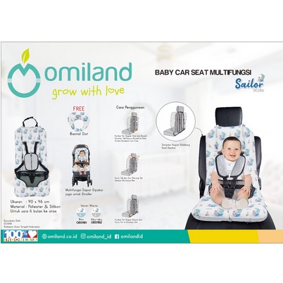 Omiland Baby Carseat Multifungsi Sloth / Sailor Series OB511512 / OB511612