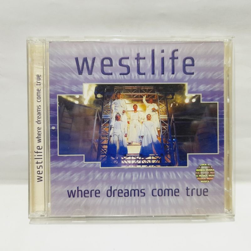 VCD Westlife Where Dreams Come True 2 Disc
