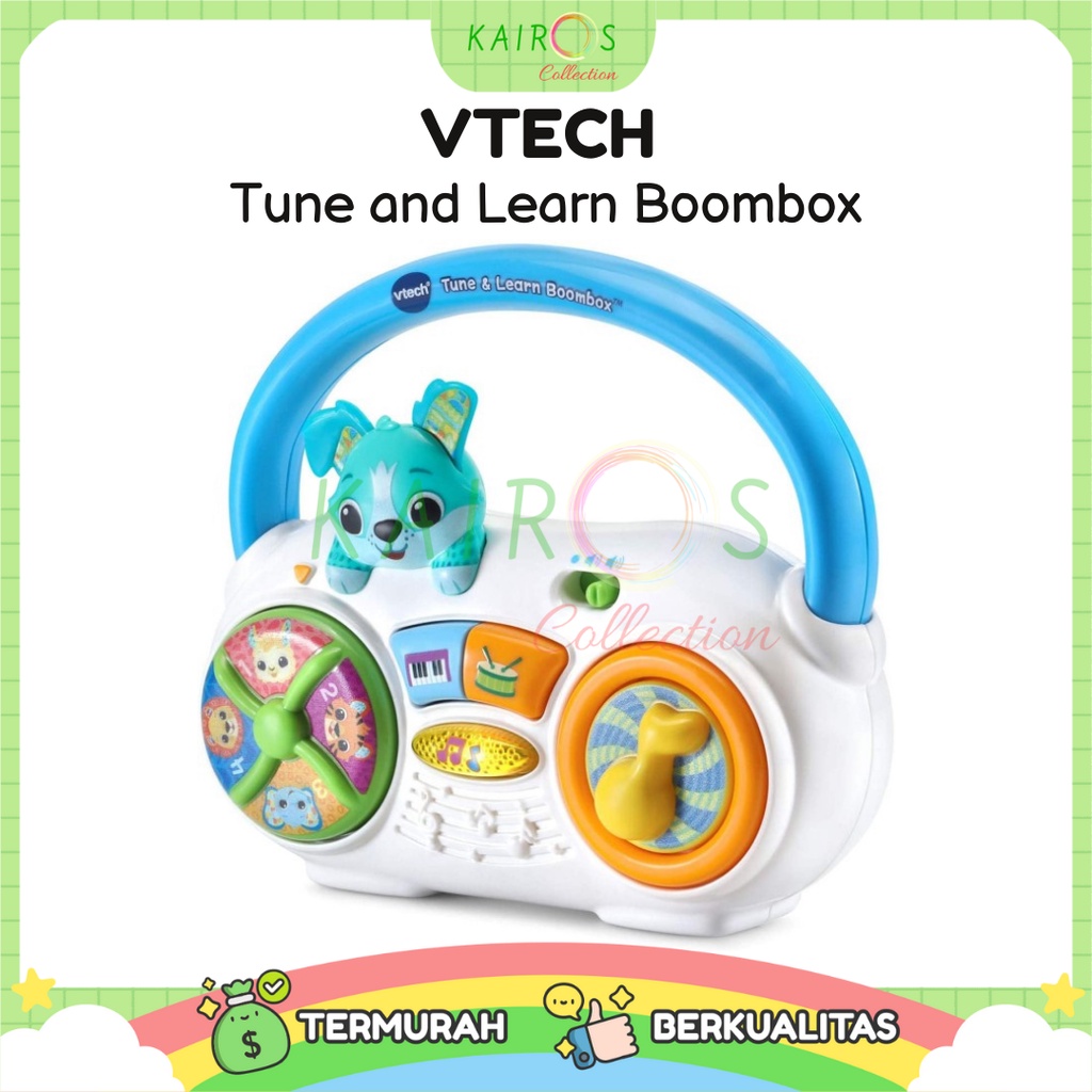 Vtech tune and learn boombox mainan edukasi anak