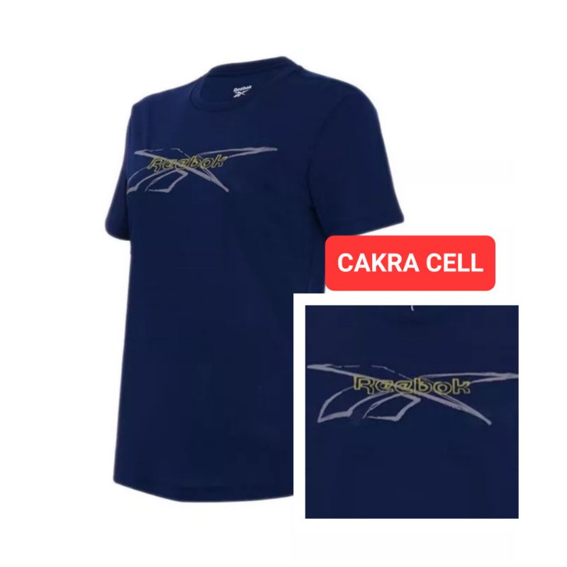 Baju Kaos T-Shirt Olahraga Wanita Cewek REEBOK Dry Fit Running Women Original Sale