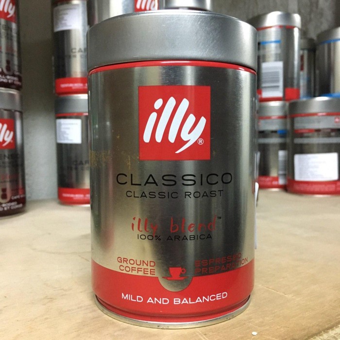 

ILLY COFFEE / BUBUK KOPI / GROUND COFFEE PREMIUM CLASSICO 250 GR