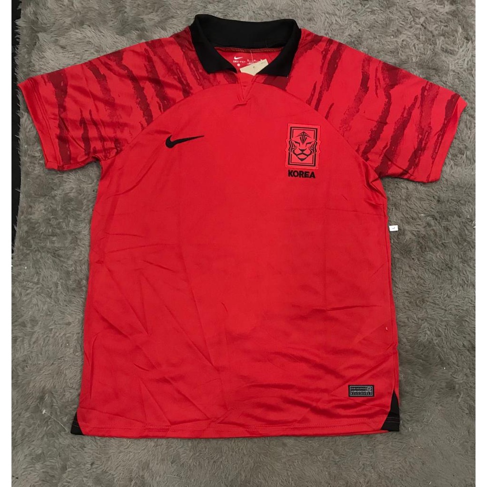 Jersey bola korea away piala dunia qatar 2022 - 2023 grade ori import