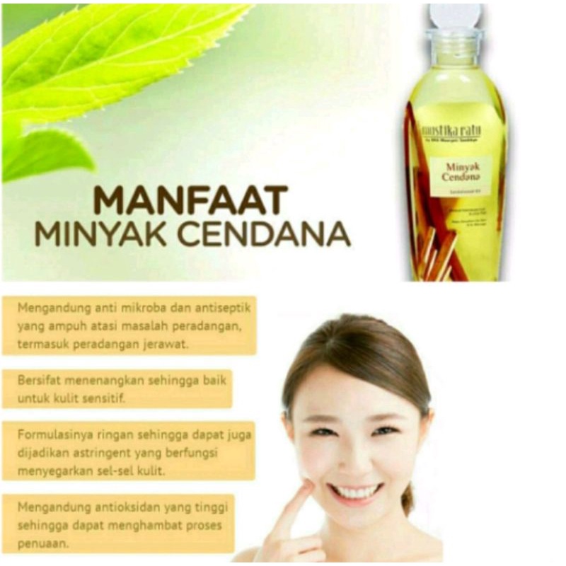 Mustika Ratu Minyak Zaitun Olive Oil Minyak Cendana Minyak Zaitun Lemongrass 175mL 150mL 75mL