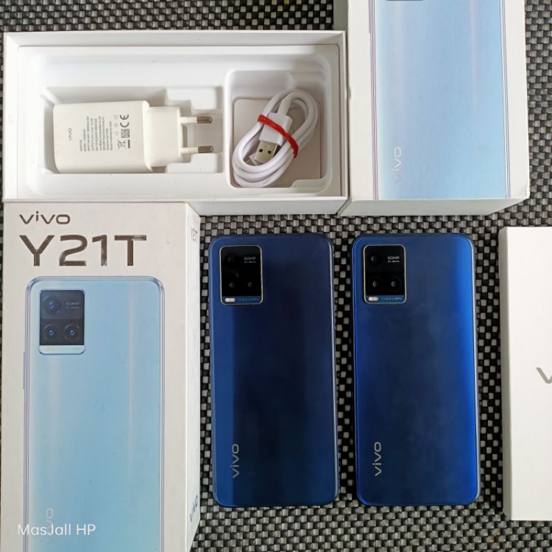 Vivo y21t  6/128 Second Fullset Ori