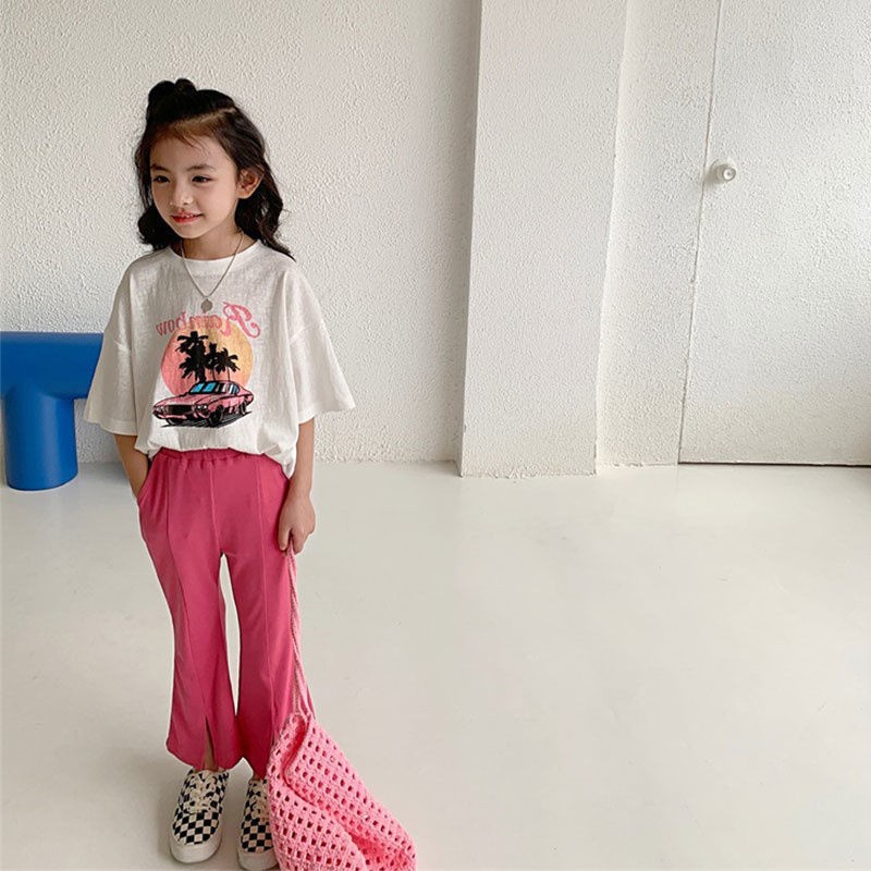 ELASTIS legging karet anak celana panjang anak perempuan charis pants