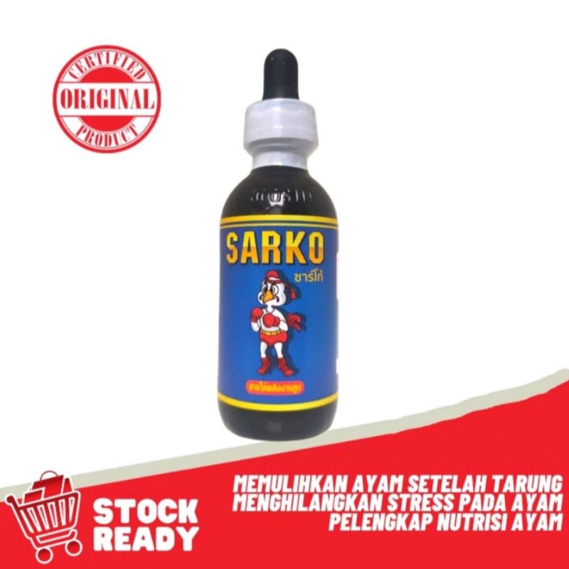 Vitamin Ayam K-Booster SARKO Konsentrat Nutrisi Tenaga Cadangan Memulihkan Ayam Setelah Tarung