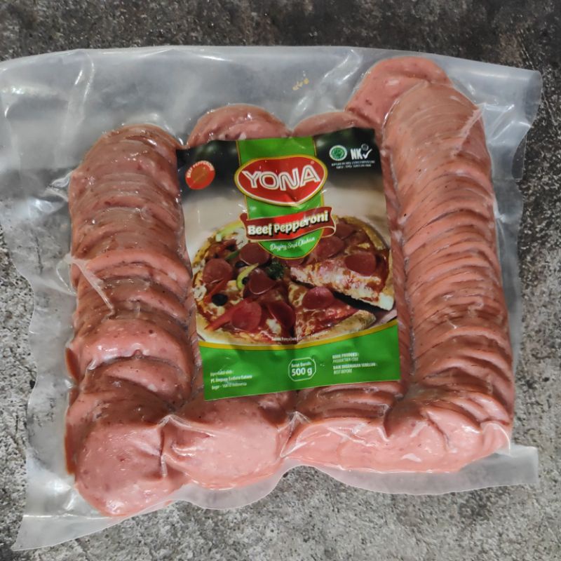 

YONA BEEF PEPERRONI 500gr