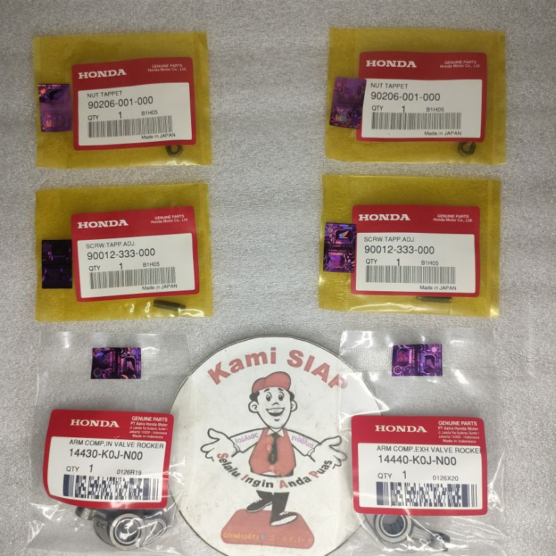 Templar Roller Rocker Arm Pelatuk Klep Piano Klep Honda Genio Fi Beat ESP 2020 ori AHM