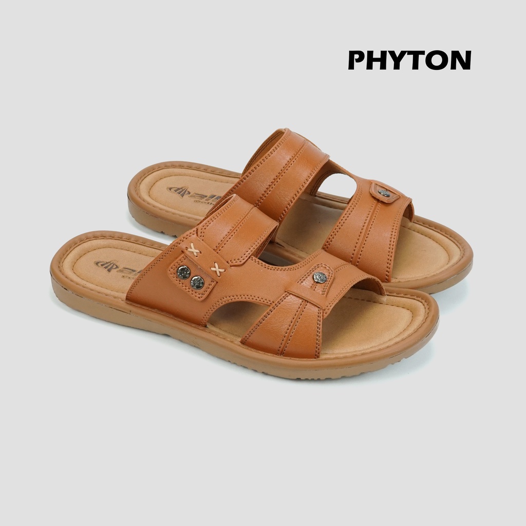 Sandal Slop Kulit Pria - Phyton 08