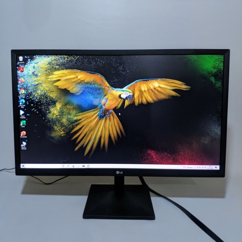 Lcd Monitor gaming 75hz Lg 24mk430H-b - ukuran 24inc - panel ips - 1920 x 1080