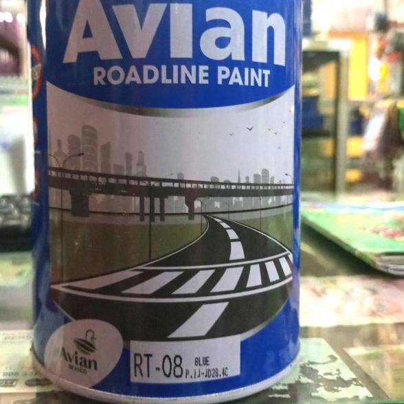 CAT KOLAM CAT JALAN AVIAN ROADLINE - Putih