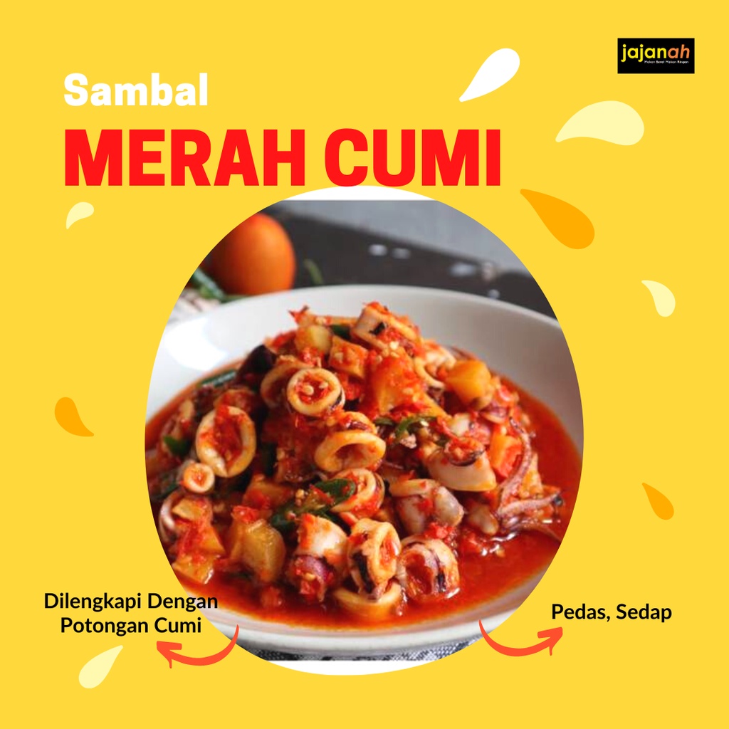 

SAMBAL MERAH CUMI 150gr