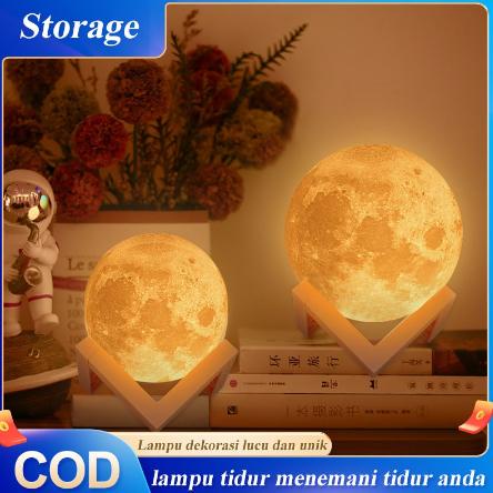 Lampu tidur Moon,lampu tidur,lampu tidur led,lampu tidur lucu,lampu tidur anak,lampu tidur bulan,lam