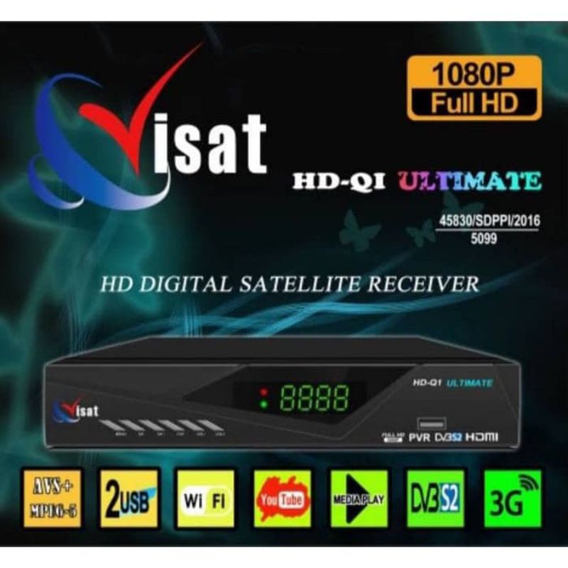 RECEIVER VISAT HD Q1 ULTIMATE