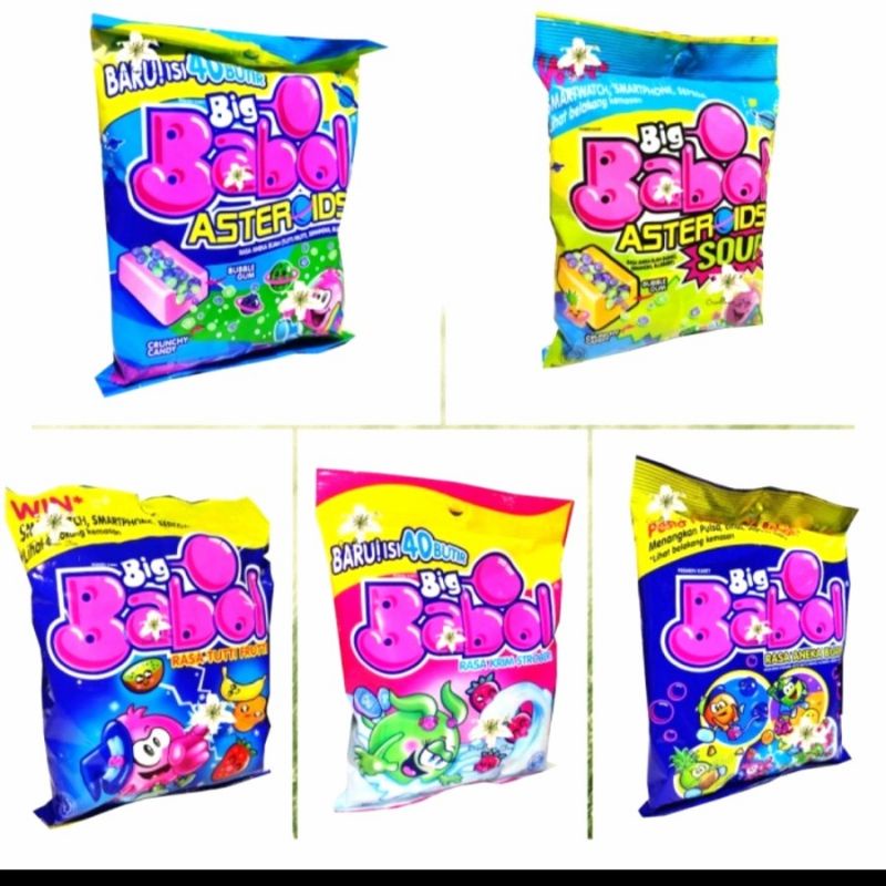 

Big Babol Assorted 1 BUNGKUS