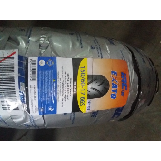 ban luar 150 60 17 nr 88 exato irc tubeless