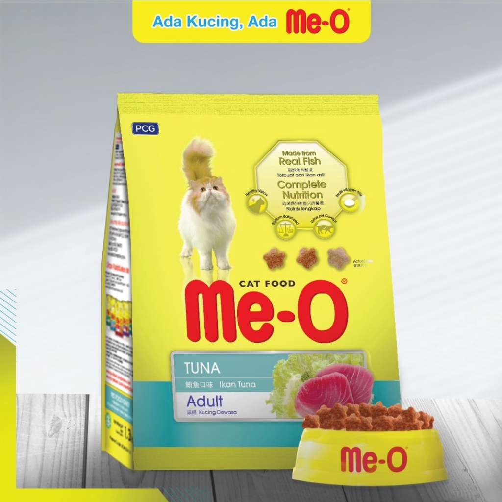 Meo Adult Cat Food 1.2kg Makanan Kucing Kering Me-O