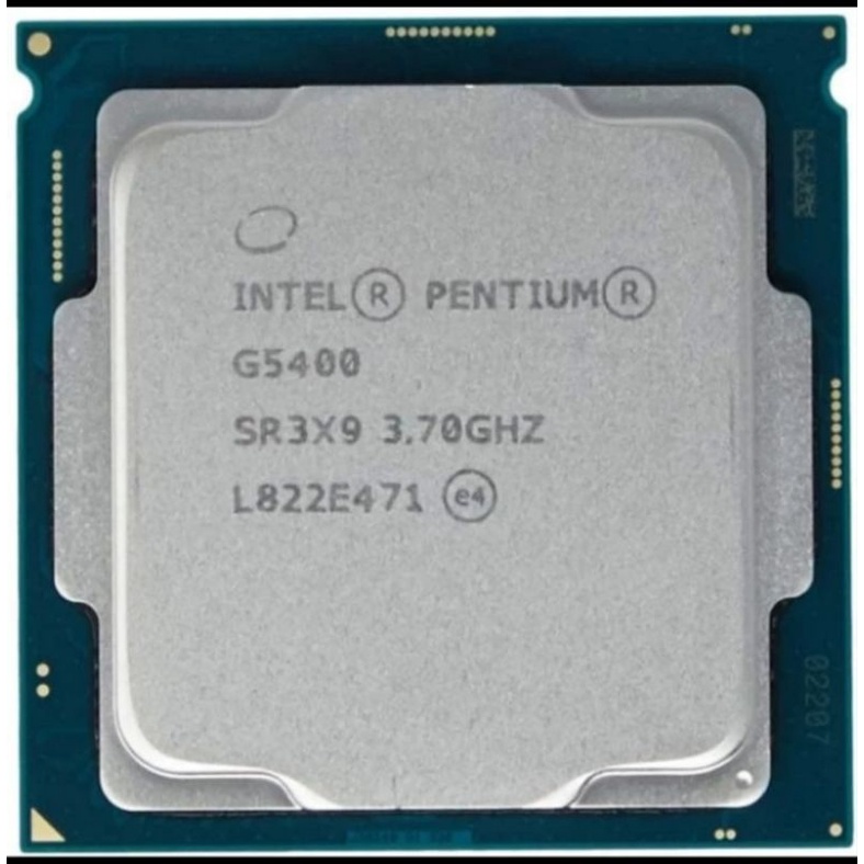 PROCESSOR INTEL DUAL CORE G5400 TRAY LGA 1151