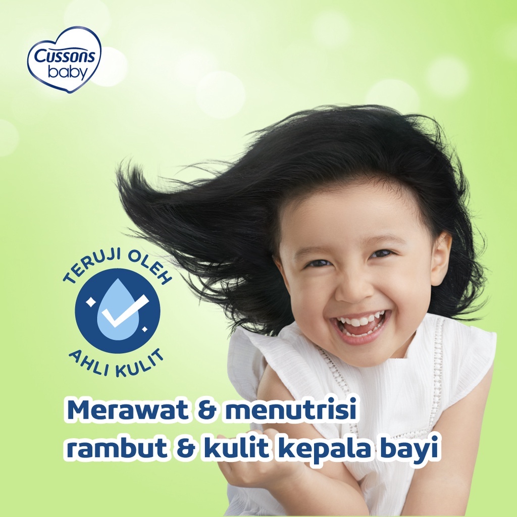 Cussons Baby Hair Lotion Coconut Oil &amp; Aloe Vera - Losion Rambut Bayi 200ml