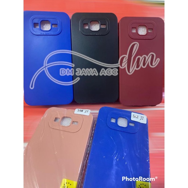 SOFTCASE SAMSUNG J7 2015/ J7 CORE/ J700 MACARON PRO CAMERA TERBARU