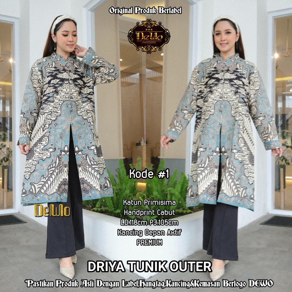 Outer Tunik Batik Driya