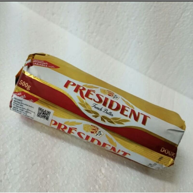 

President Unsalted Butter 500gr