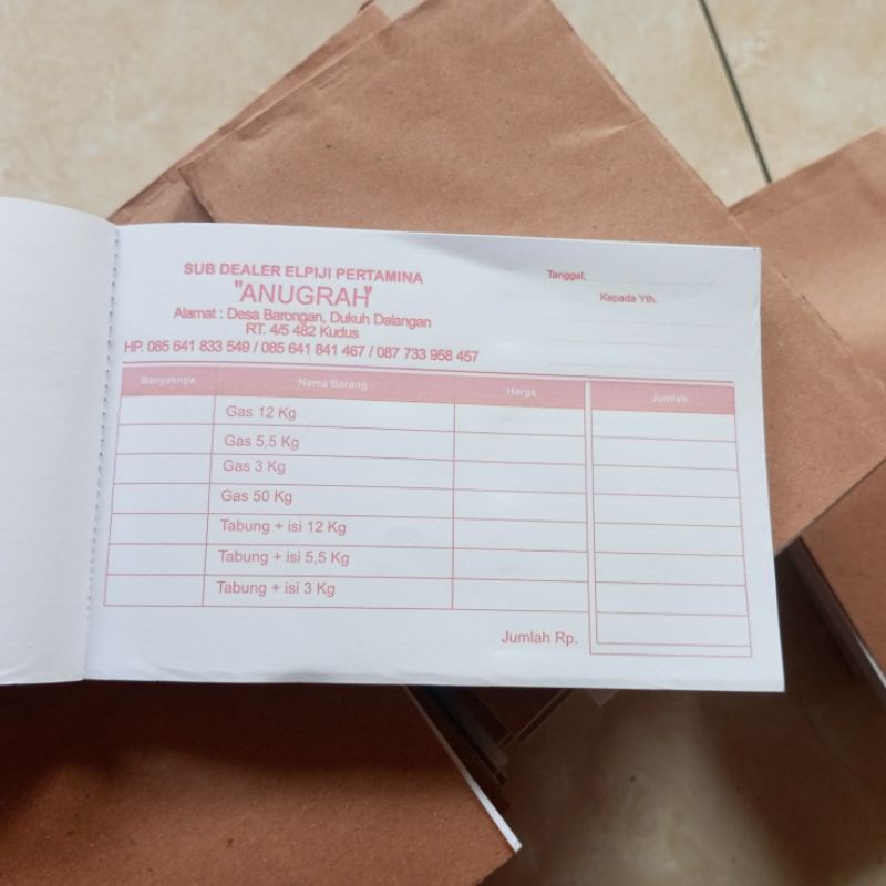 

NOTA 1/4FOLIO FULLCOLOR CUSTOM DESAIN