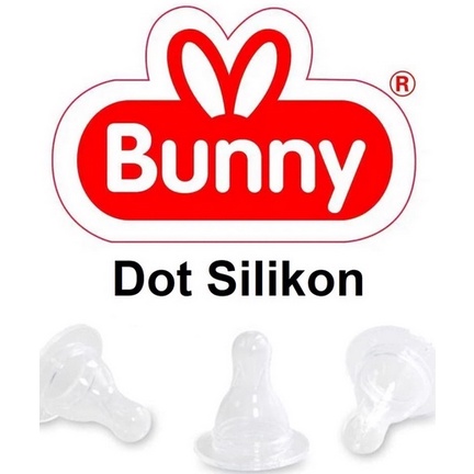 LUSTY BUNNY SILICONE NIPPLE/DOT BULAT SATUAN / ECER SIZE S M L