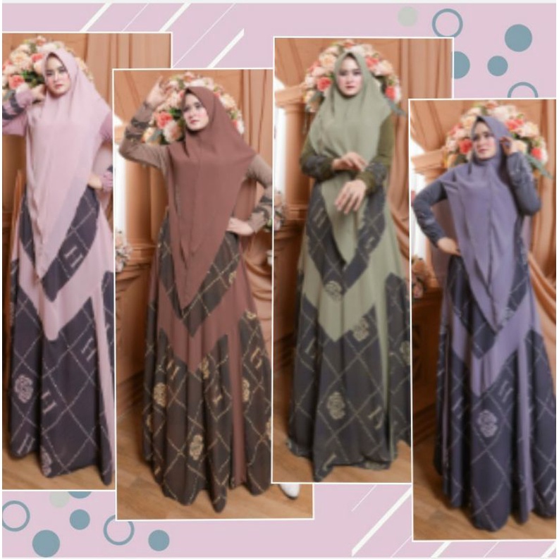 Rayyanza Sale series by Humaira/gamis syari ori Humaira (cek stok dulu ya kk)