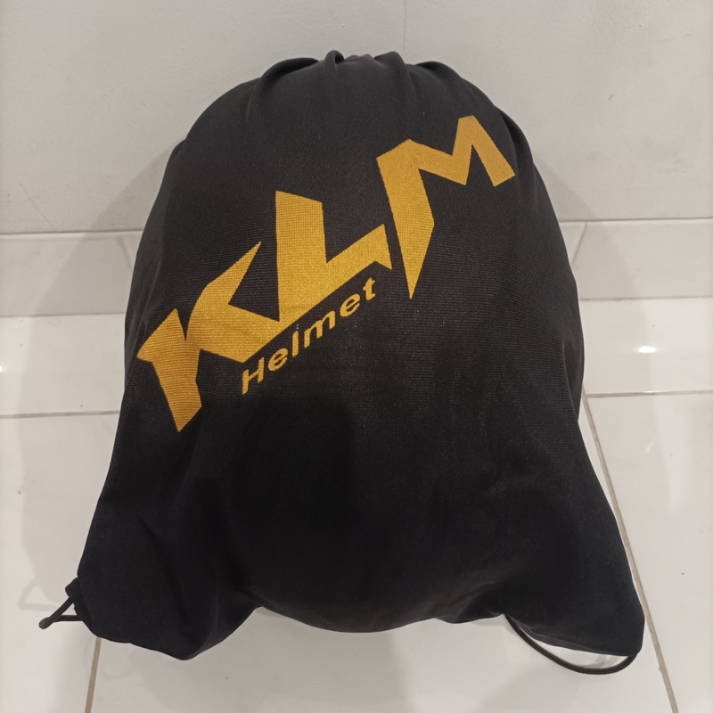 Helm Full Face Dewasa Merk KLM SNI Kaca Hitam Smoke Termurah Terlaris