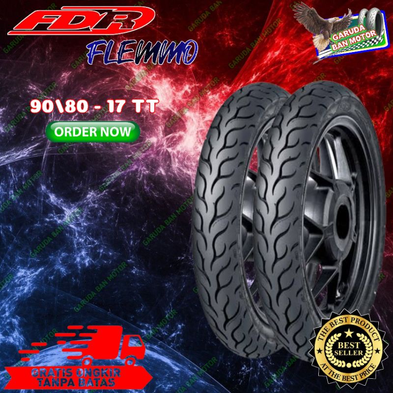 BAN MOTOR FDR FLEMMO 90/80 RING 17 TUBETYPE