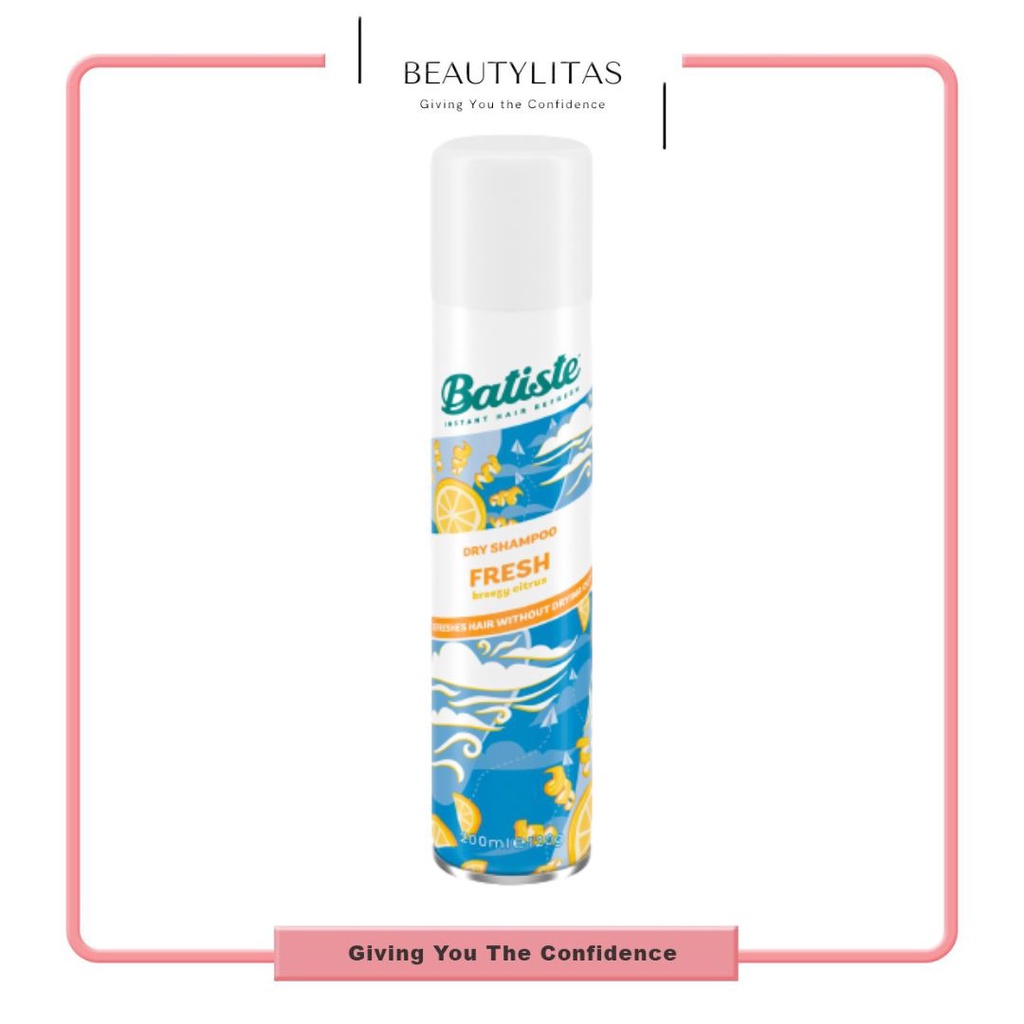 BATISTE Light &amp; Breezy Fresh Dry Shampoo 200 ml