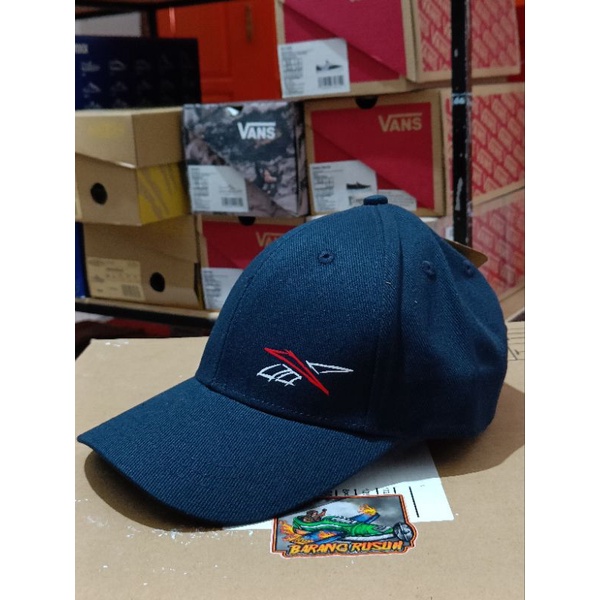 Topi Reebok Basic Cap Black Navy Original Resmi Map