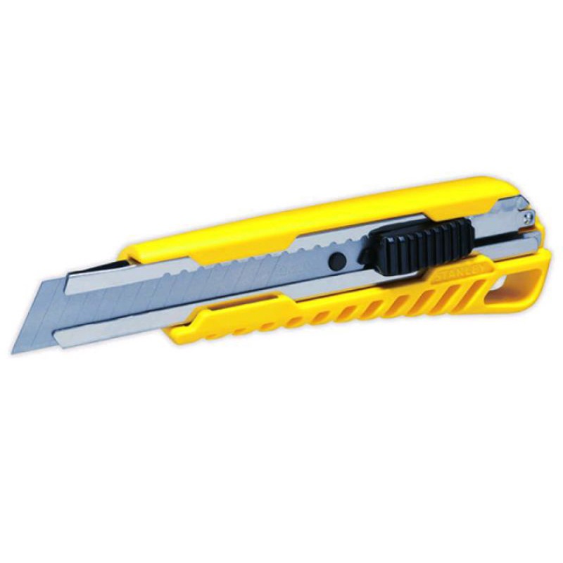 

Pisau Cutter 18mm Basic Snap On Knife ( 10276 ) Stanley
