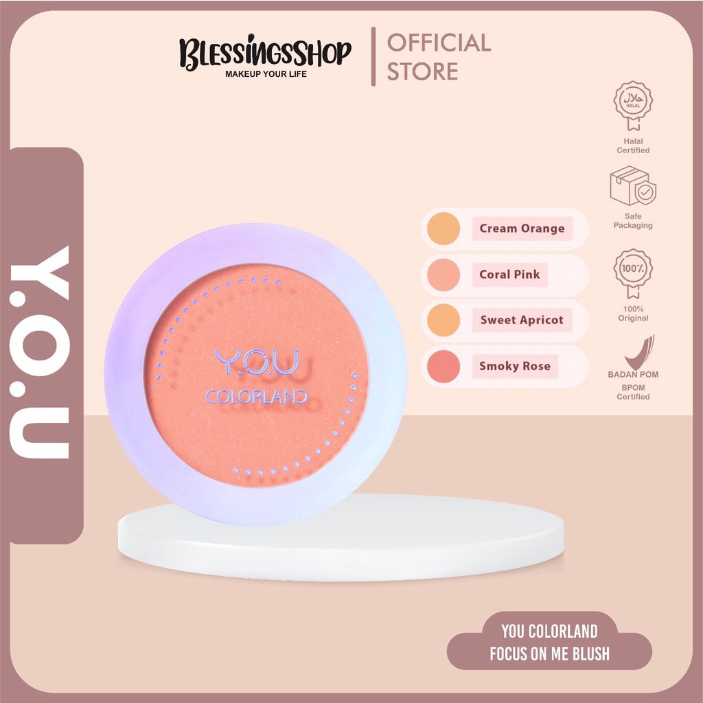 YOU Colorland Focus On Me Blush