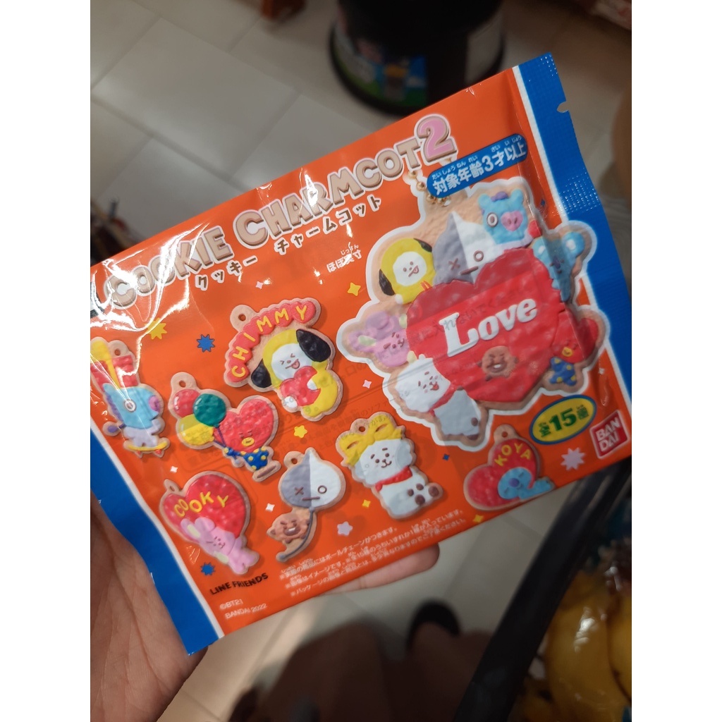 Jastip Jepang. BANDAI X Cookie Charmcot. Mainan . Gantungan Kunci.