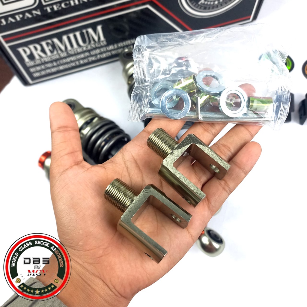 Shock Tabung DBS 677 GP Kitaco Premium Shockbreaker Double Klik Fungsi Skok Belakang CB GL MP Tiger