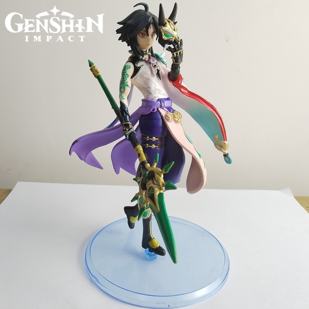 Mainan Action Figure Anime Genshin Impact Guardian Yaksha 20cm Bahan PVC Untuk Dekorasi